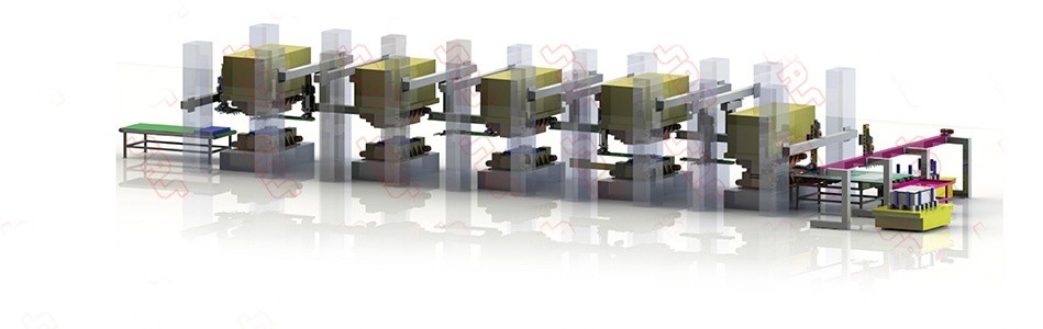 Sas Robo Basic機械手沖壓線